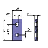Martyr CMZHC3AZ, CMZHC3AA manufacturer dimensional drawing