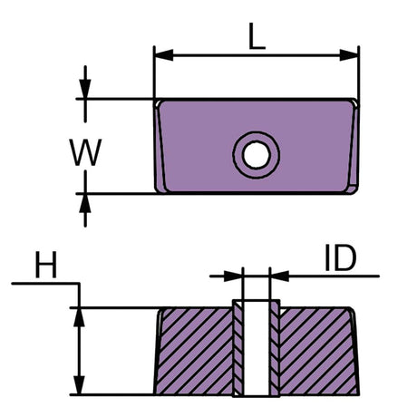 Martyr CM397768A, CM397768Z manufacturer dimensional drawing