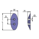 Martyr CMM24, CMM24A, CMM24M manufacturer dimensional drawing