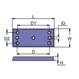 Martyr CMM30 manufacturer dimensional drawing