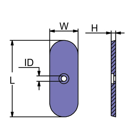 Martyr CMN1A, CMN1Z manufacturer dimensional drawing