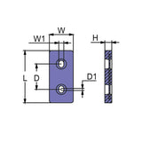Martyr CMZHC2AZ, CMZHC2AA manufacturer dimensional drawing