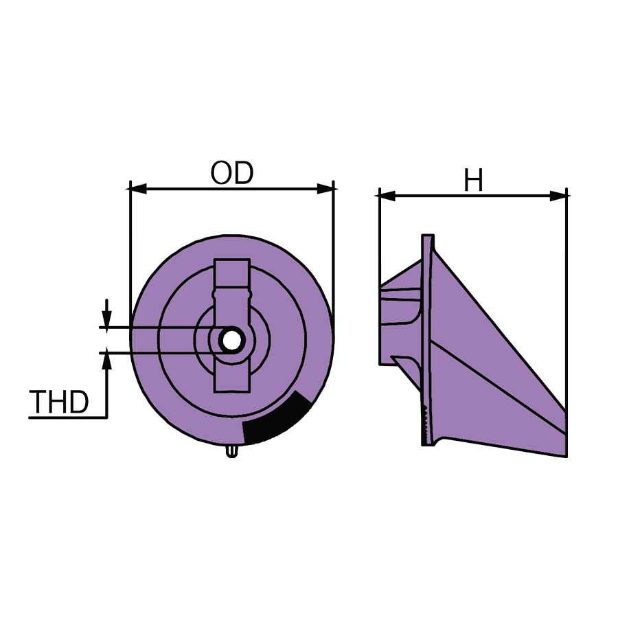 Martyr CM31640A, CM31640M, CM31640Z manufacturer dimensional drawing