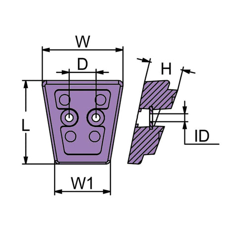Martyr CM3841427M manufacturer dimensional drawing