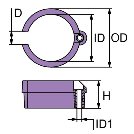 Martyr CM3861634A manufacturer dimensional drawing