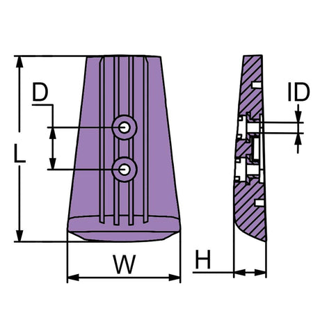 Martyr CM3883728M manufacturer dimensional drawing