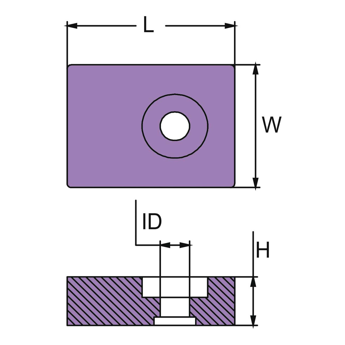 Martyr CM5532095310A, CM5532095310Z manufacturer dimensional drawing