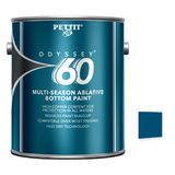 Pettit Odyssey 60 packaging with official Blue color swatch