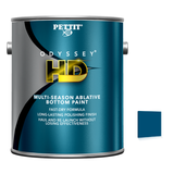 Pettit Odyssey HD packaging with official Blue color swatch