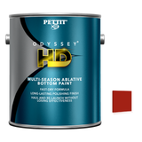Pettit Odyssey HD packaging with official Red color swatch