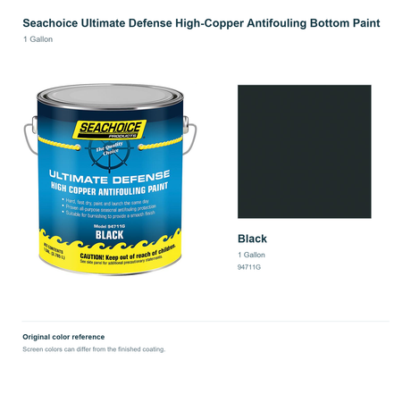 50-94711G | 1 Gallon | Black | can and original swatch