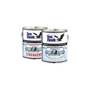 95-1286GLKIT-clean | Original Sea Hawk manufacturer Tuff Stuff Low VOC - package photo — exact listed Black or Light Gray example; Colorkote can is color-neutral