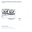 95-1287GLKIT | 1 Gallon Kit | White | can and original swatch