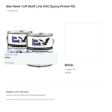 95-1287GLKIT | 1 Gallon Kit | White | can and original swatch