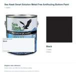 95-4705GL | 1 Gallon | Black | can and original swatch