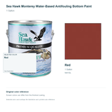 95-5441GL | 1 Gallon | Red | can and original swatch
