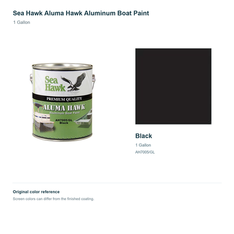 95-AH7005GL | 1 Gallon | Black | can and original swatch