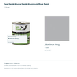 95-AH7031QT | 1 Quart | Aluminum Gray | can and original swatch