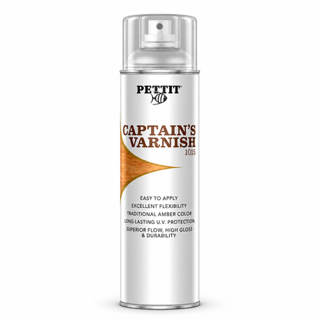 Pettit Captain's Varnish 1015 aerosol spray can