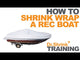 Small Boat DIY Shrink Wrap DuckPack