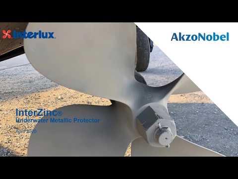 Official Interlux InterZinc aerosol presentation (2020); follow current product instructions