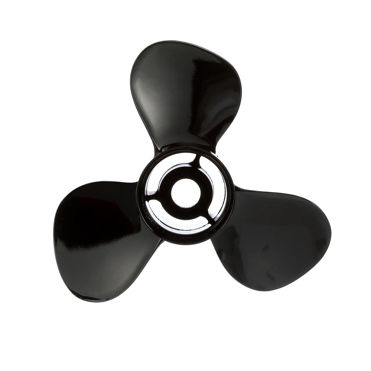 OEM Mercury / Quicksilver Black Diamond 3-Blade Aluminum Propeller, 15" Diameter x 17" Pitch, Right Hand Rotation