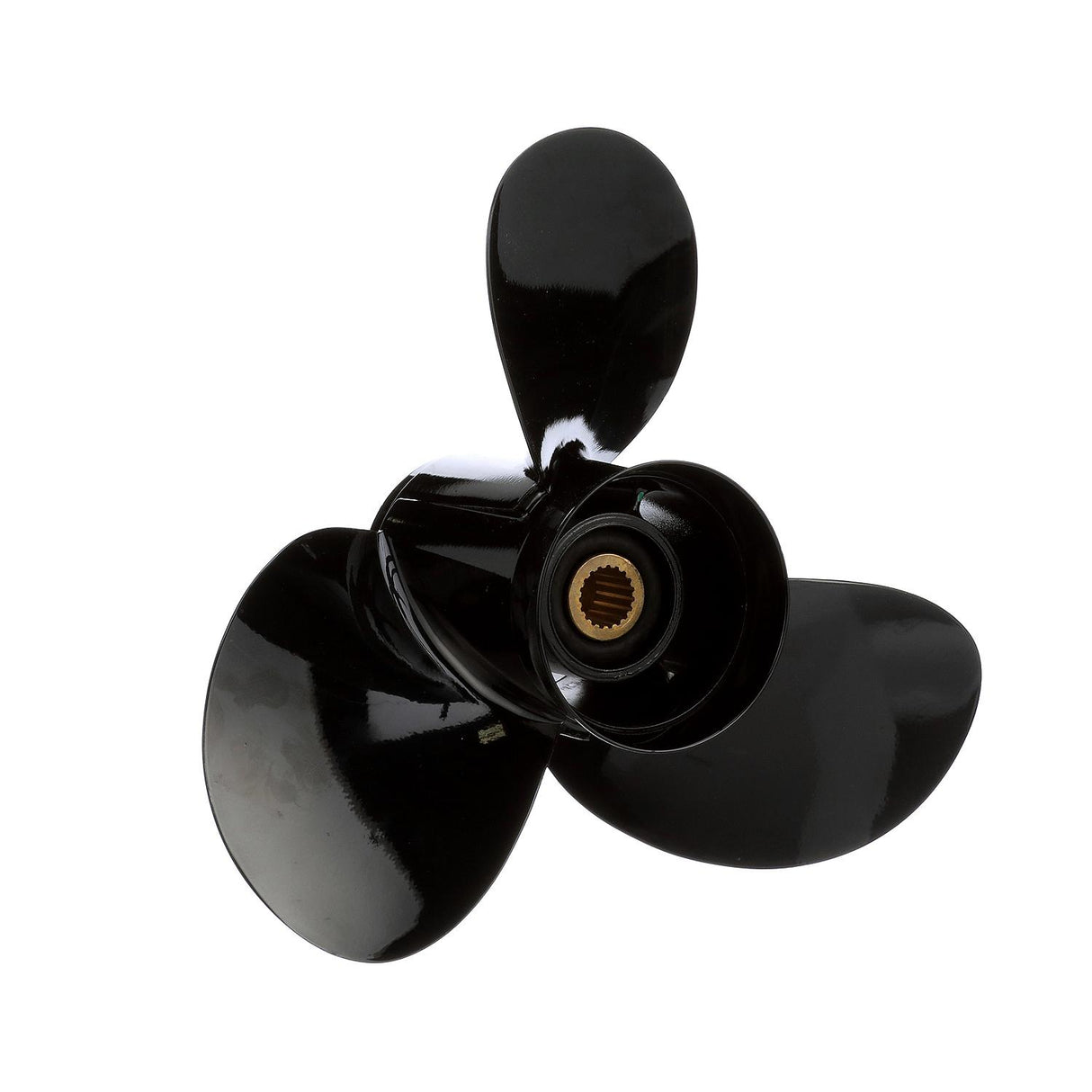 OEM Mercury / Quicksilver Black Diamond Bravo Two Propeller Black Finish, 18.3" Diameter x 19" Pitch, Right Hand Rotation