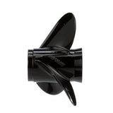 OEM Mercury / Quicksilver Black Diamond 3-Blade Aluminum Propeller, 12.5" Diameter x 8" Pitch, Right Hand Rotation