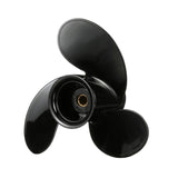 OEM Mercury / Quicksilver Black Diamond 3-Blade Aluminum Propeller, 9" Diameter x 9" Pitch, Right Hand Rotation