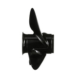 OEM Mercury / Quicksilver Black Diamond 3-Blade Aluminum Propeller, 9" Diameter x 9" Pitch, Right Hand Rotation