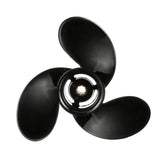 OEM Mercury / Quicksilver Black Diamond 3-Blade Aluminum Propeller, 9" Diameter x 9" Pitch, Right Hand Rotation