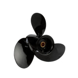 OEM Mercury / Quicksilver Black Diamond 3-Blade Aluminum Propeller, 9.25" Diameter x 9" Pitch, Right Hand Rotation