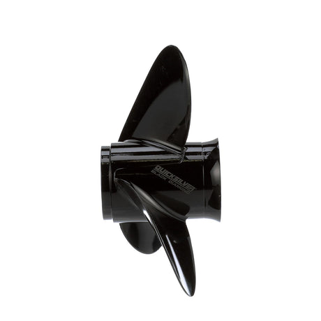 OEM Mercury / Quicksilver Black Diamond 3-Blade Aluminum Propeller, 13.25" Diameter x 17" Pitch, Right Hand Rotation