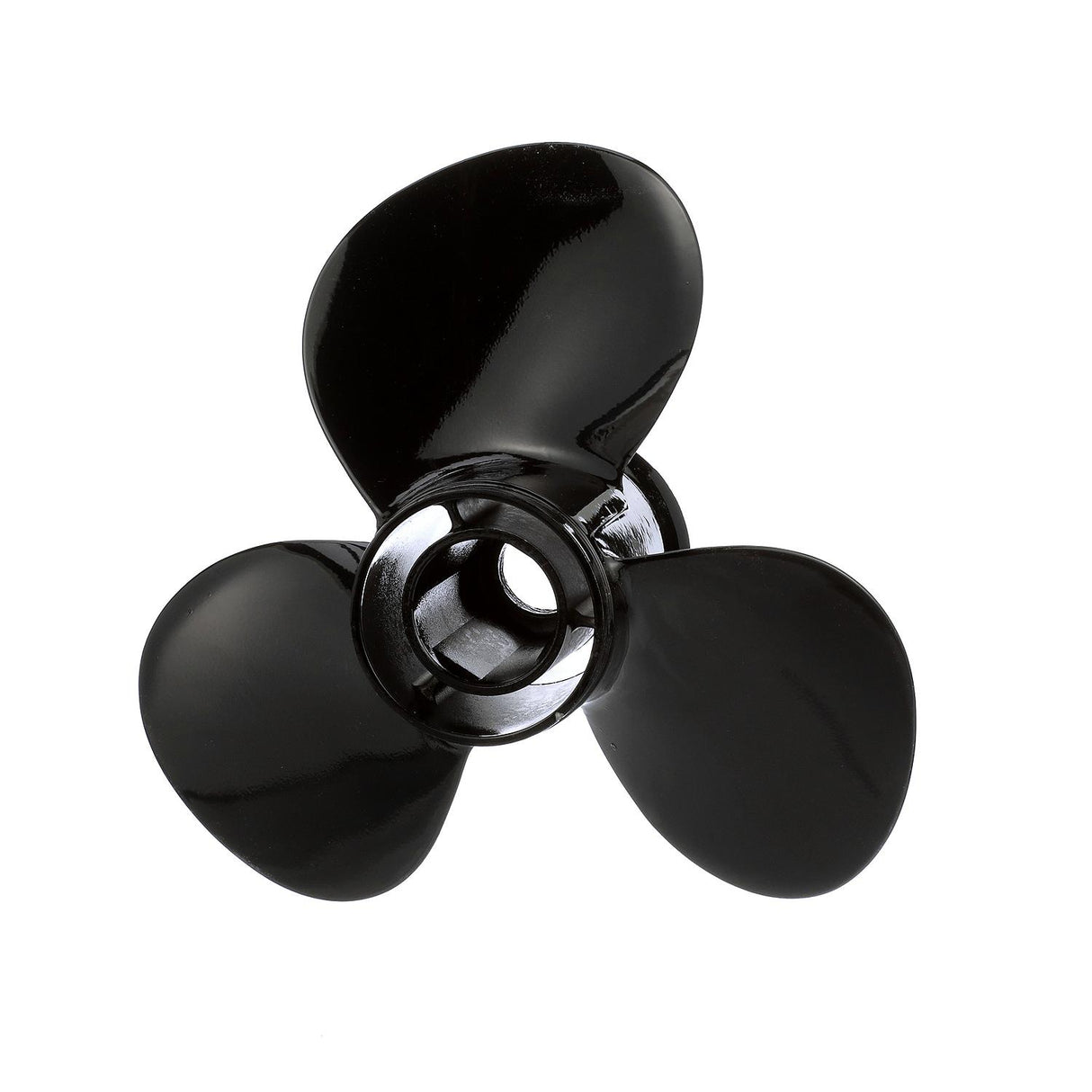 OEM Mercury / Quicksilver Black Diamond 3-Blade Aluminum Propeller, 14" Diameter x 11" Pitch, Right Hand Rotation