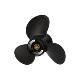 OEM Mercury / Quicksilver QA3114R Black Diamond 3-Blade Aluminum Propeller, 10.5" Diameter x 11" Pitch, Right Hand Rotation, 20hp-35hp Evinrude/Johnson (Most Models-Including ETEC), Black Finish