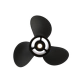 OEM Mercury / Quicksilver QA3114R Black Diamond 3-Blade Aluminum Propeller, 10.5" Diameter x 11" Pitch, Right Hand Rotation, 20hp-35hp Evinrude/Johnson (Most Models-Including ETEC), Black Finish