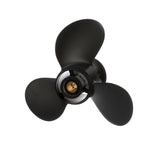 OEM Mercury / Quicksilver Black Diamond 3-Blade Aluminum Propeller, 9.9" Diameter x 11" Pitch, Right Hand Rotation