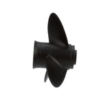 OEM Mercury / Quicksilver Black Diamond 3-Blade Aluminum Propeller, 9.9" Diameter x 11" Pitch, Right Hand Rotation