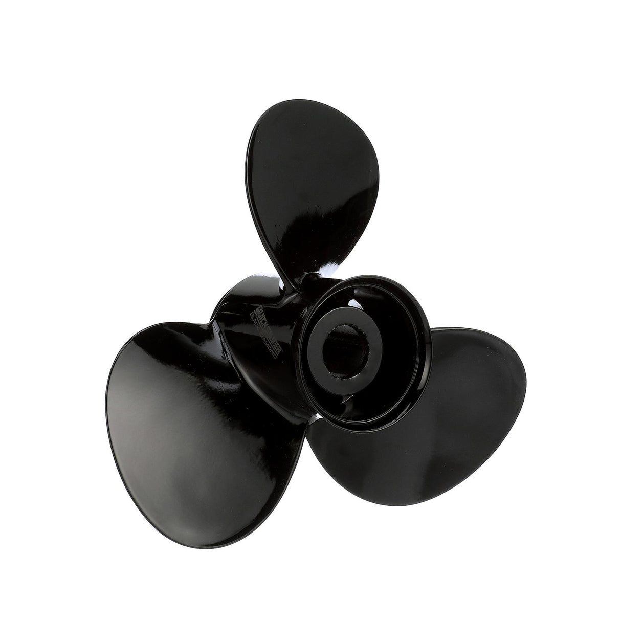 OEM Mercury / Quicksilver Black Diamond 3-Blade Aluminum Propeller, 14" Diameter x 13" Pitch, Right Hand Rotation