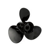 OEM Mercury / Quicksilver Black Diamond 3-Blade Aluminum Propeller, 14" Diameter x 13" Pitch, Right Hand Rotation