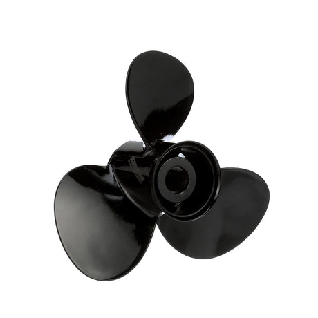 OEM Mercury / Quicksilver Black Diamond 3-Blade Aluminum Propeller, 14" Diameter x 13" Pitch, Right Hand Rotation