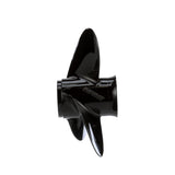 OEM Mercury / Quicksilver Black Diamond 3-Blade Aluminum Propeller, 14" Diameter x 13" Pitch, Right Hand Rotation