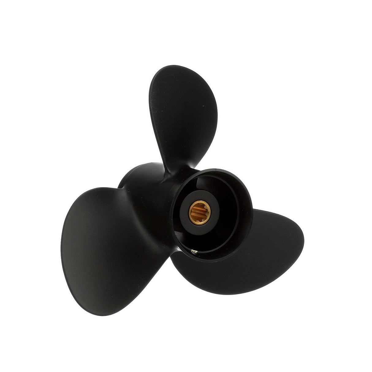 OEM Mercury / Quicksilver Black Diamond 3-Blade Aluminum Propeller, 9.3" Diameter x 9" Pitch, Right Hand Rotation