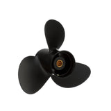 OEM Mercury / Quicksilver Black Diamond 3-Blade Aluminum Propeller, 9.3" Diameter x 9" Pitch, Right Hand Rotation