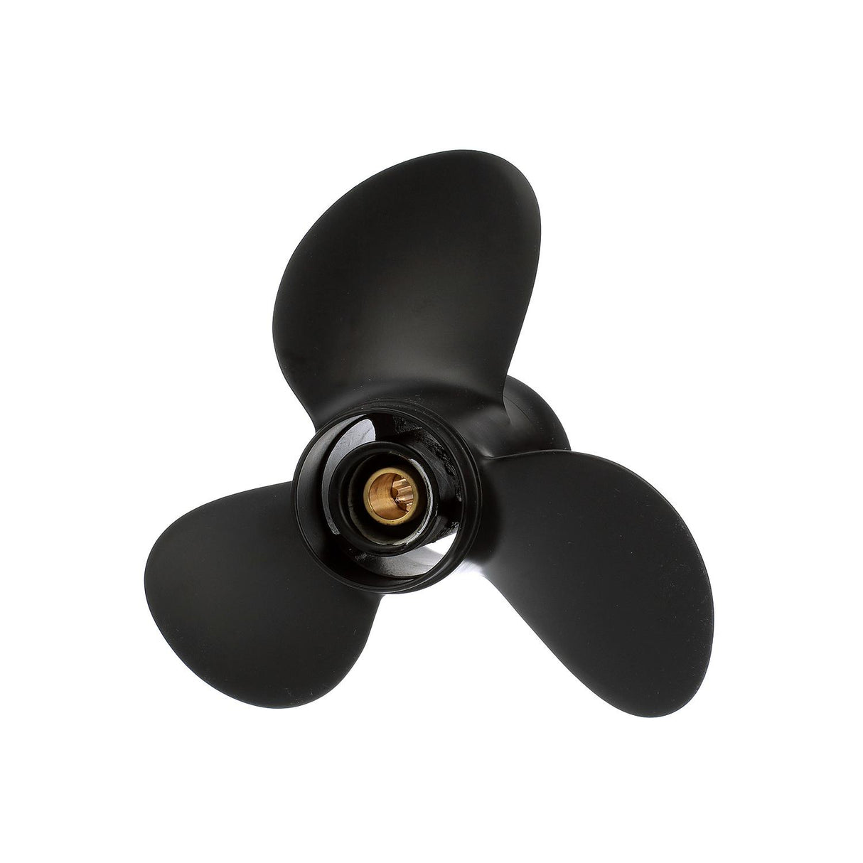 OEM Mercury / Quicksilver Black Diamond 3-Blade Aluminum Propeller, 9.3" Diameter x 9" Pitch, Right Hand Rotation