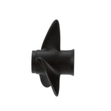 OEM Mercury / Quicksilver Black Diamond 3-Blade Aluminum Propeller, 9.3" Diameter x 9" Pitch, Right Hand Rotation