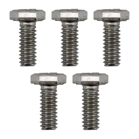 OEM Quicksilver Mercury/MerCruiser Stainless Screw, 1/4-20 x 0.620 in – 28635 — pack of 5
