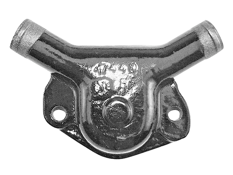 OEM Quicksilver 47441A1 Thermostat Cover for MerCruiser V6/V8 – Straight Bolt Pattern