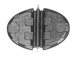 OEM Quicksilver 60930 Exhaust Water Shutter for MerCruiser — manufacturer catalog product photo