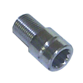 OEM Quicksilver 77123 Threaded Gimbal-Ring Hinge Pin for MerCruiser Alpha Sterndrives — product photograph